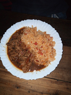 A picture of Pumpkin rice #authormarathon #myuniquericerecipecontest.