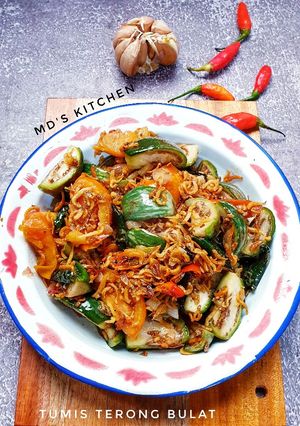 Foto resep Tumis terong bulat