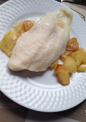 Una foto de Pescado blanco al horno 