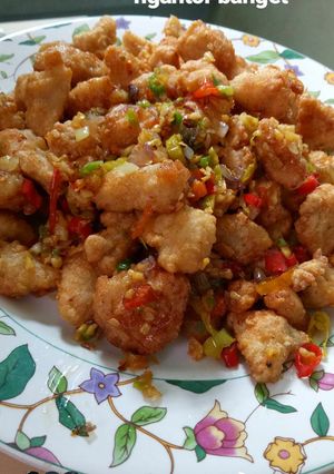Foto resep Ayam Crispy Cabai Garam