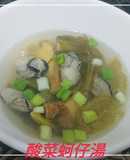 酸菜蚵仔湯(簡單料理)