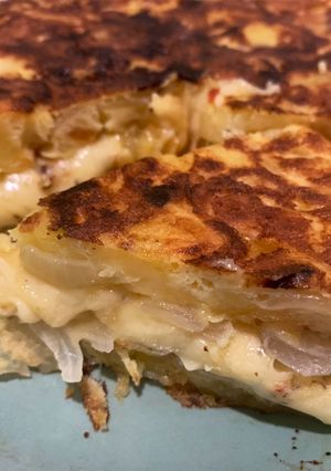 Una foto de Tortilla de Papa rellena