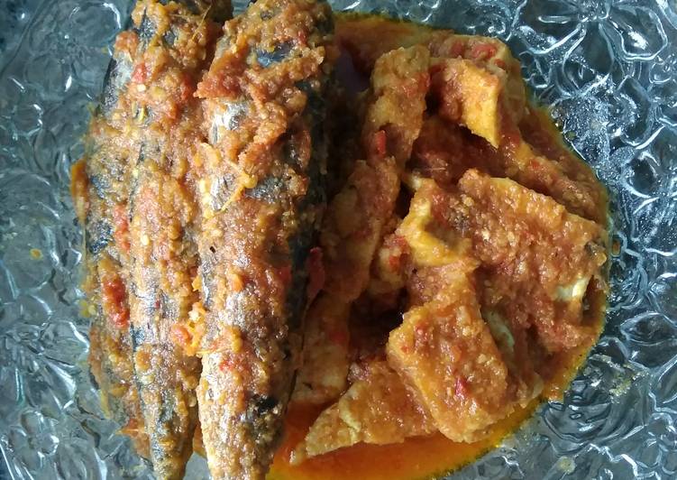 Resep Ikan Tongkol Mini Bumbu Oranye Lezat