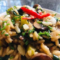 Mushroom Risotto A picture of Mushroom Risotto.