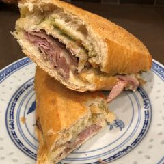 A picture of Adam's Cuban Style Sandwich.