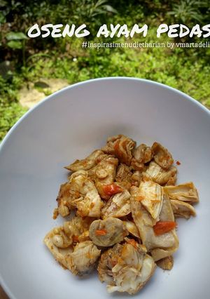 Foto resep Oseng Ayam Pedas