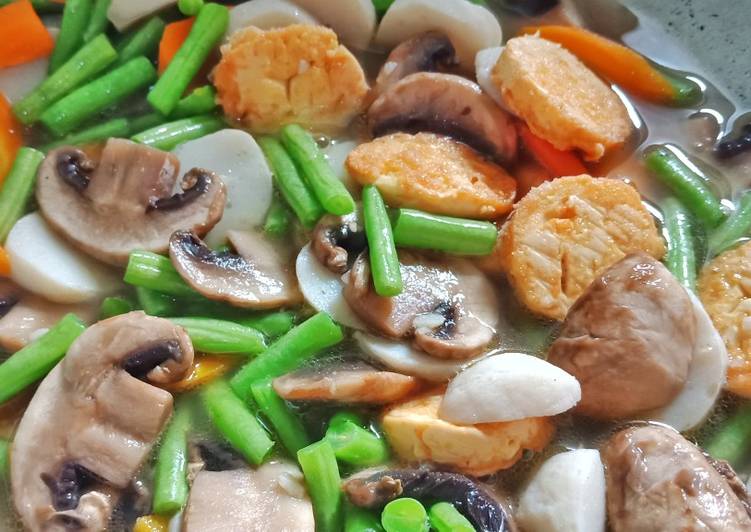 Cara mudah mengolah Tumis Sayuran Bumbu Irit Lezat