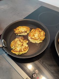 Une photo de Galette de brocolis et feta