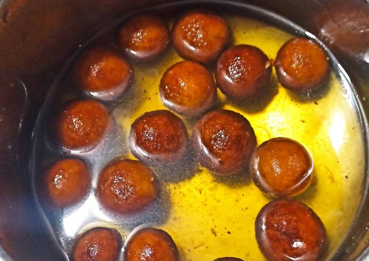 Easiest Way to Make Super Quick Homemade Brown bread Gulabjamuns