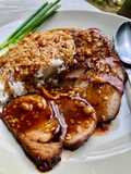 ข้าวหมูแดง_แดงล้วนน้ำเยอะ เนื้อเน้นๆฟินยาวๆ