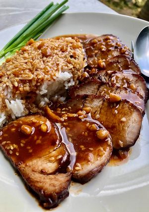 รูปของ ข้าวหมูแดง_แดงล้วนน้ำเยอะ เนื้อเน้นๆฟินยาวๆ