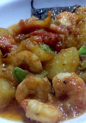 Foto resep Sambal Goreng Kentang Pete