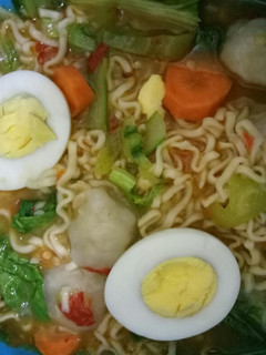 Foto resep Seblak mie kuah pentol aci