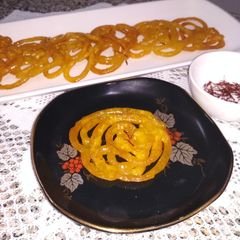 Zafrani Jalebi A picture of Zafrani Jalebi.