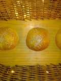 Bollos rellenos de queso crema
