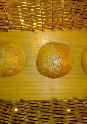 Una foto de Bollos rellenos de queso crema