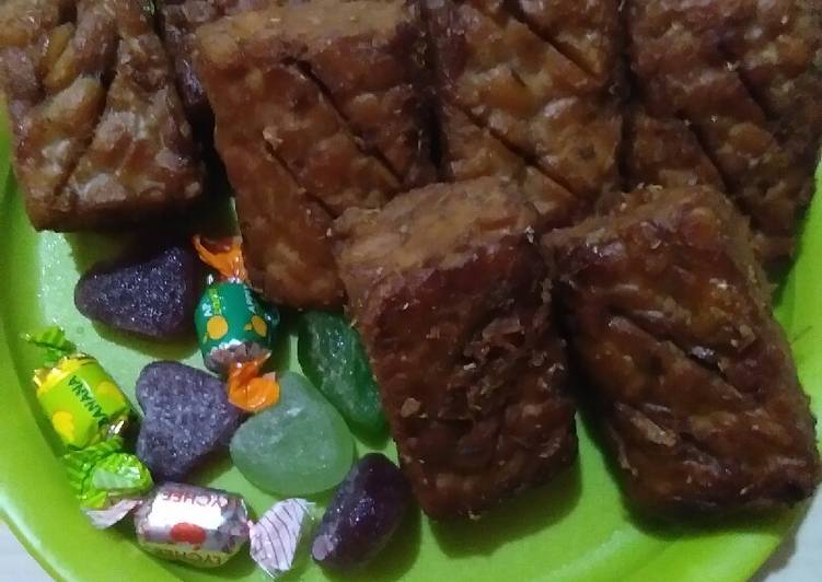Cara mudah mengolah Tempe bacem Anti Gagal