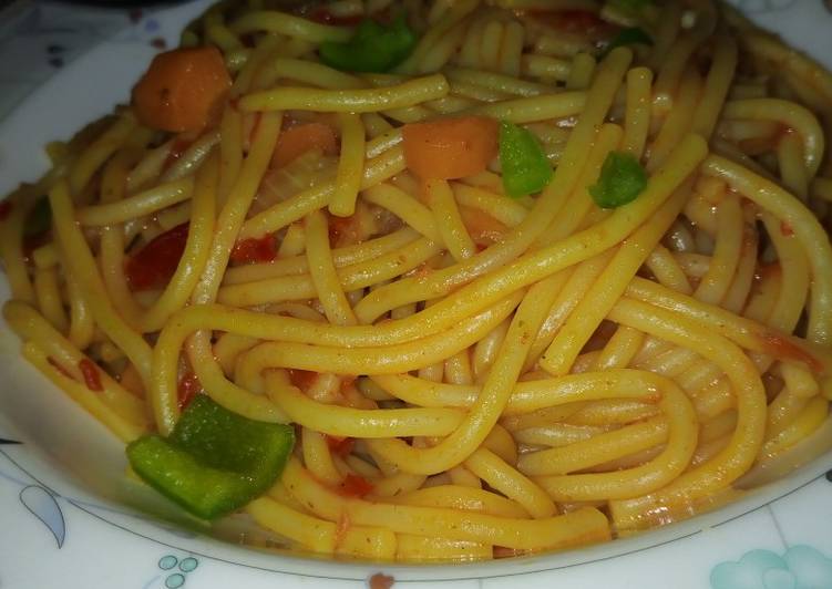 Recipe of Speedy Spaghetti joff