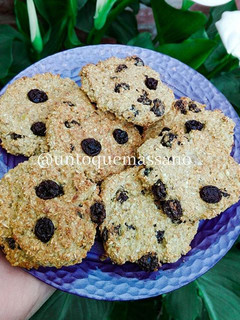 Una foto de Galletitas de avena y pasas