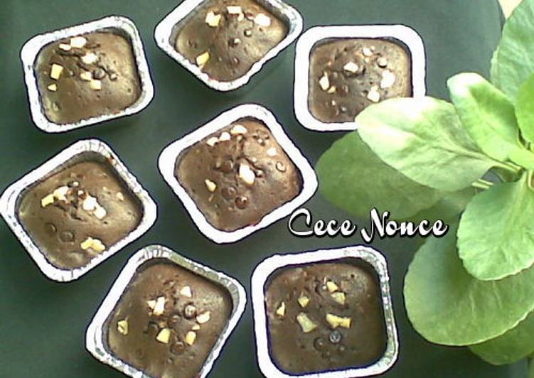 Choco Chips & Cheese Brownies