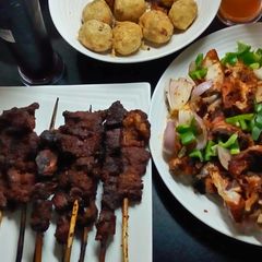 A picture of Steak meat,liver n kidney.