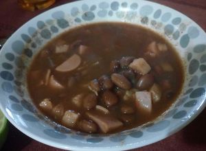 Una foto de Frijoles charros