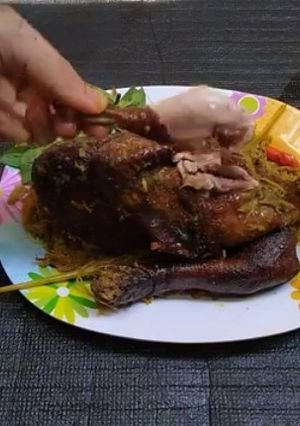 Hình của món Vịt hấp giả cầy ngon ngất ngây.