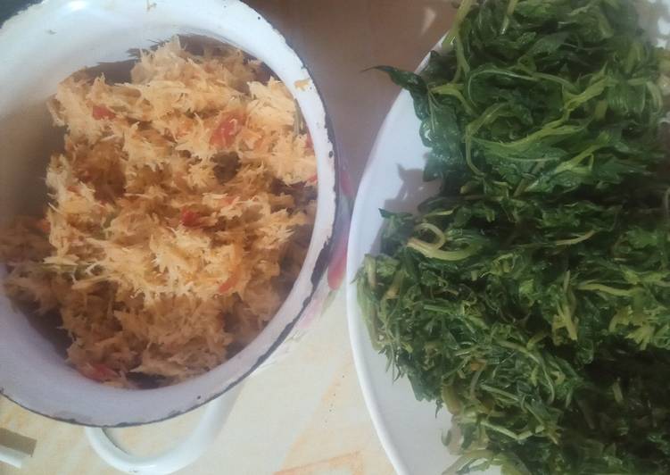 Anti Ribet, Buat Ukir (urap kenikir) rumahan