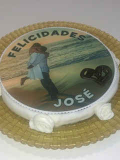 Una foto de Tarta de licor de café