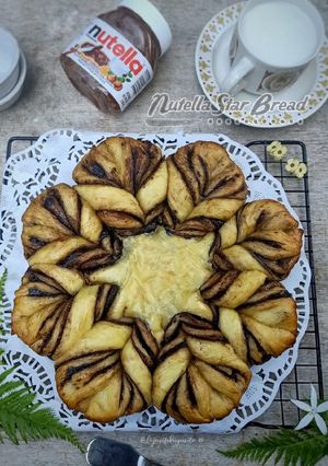 Foto resep Nutella Star Bread