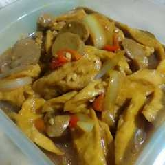 A picture of Otak-Otak Bakso Saus Tiram.