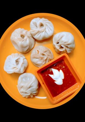 A picture of Veg Momo.