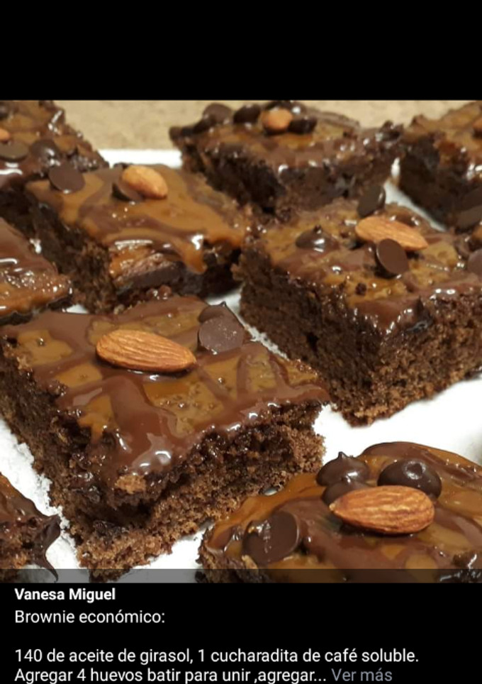 Una foto de Brownie económico!!! Súper fácil