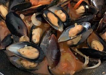 Fresh, Make Recipe Mussels in Chili tomato sauce Delicious Steady