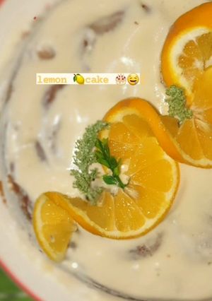 صورة لوصفة كيكة الليمون