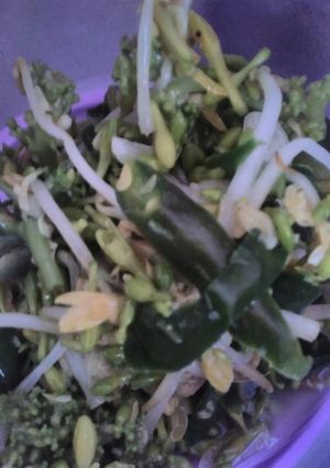 Foto resep Bunga pepaya cabe hijau