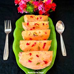 A picture of Muskmelon Ice cream - Summer Special.