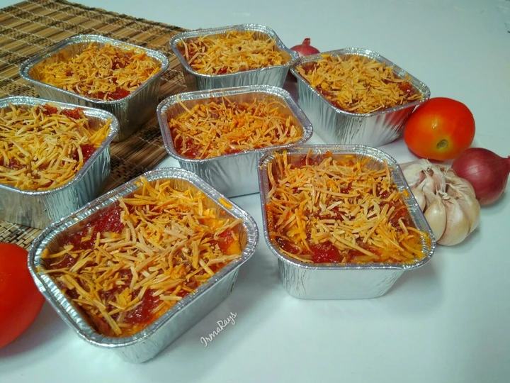 Langkah Mudah untuk Membikin Resep Potato Schotel with Tomato Sauce yang  Bikin Ketagihan Anti Ribet, Menggugah Selera