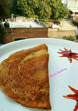 बेसन का चीला (Besan Ka cheela recipe in Hindi) रेसिपी मुख्य फोटो