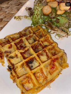 Une photo de Gaufres Healthy aux légumes