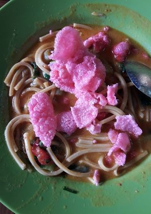 Foto resep Mie lidi rebus