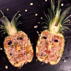 A picture of Pineapple Pulao.