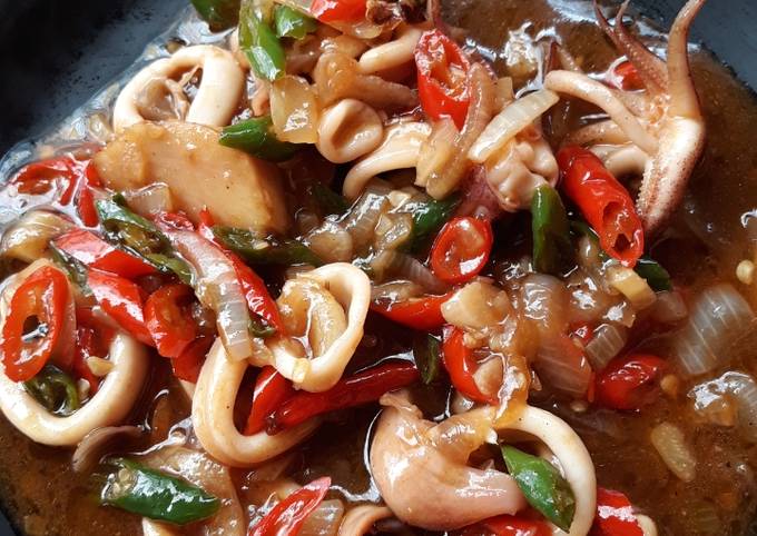 Cara Masakan Resep Cumi saus tiram