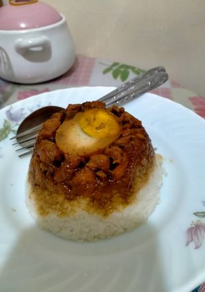 Foto resep Nasi tim ayam