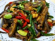 Gambar belut cabe hijau
