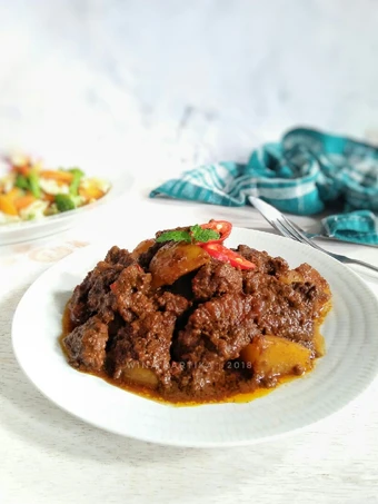 Cara Mudah Menyiapkan Resep Lapis Daging Sapi (versi tanpa telur) Anti Ribet, Sempurna