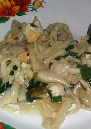 Foto resep Jamur putih tahu daun kelor