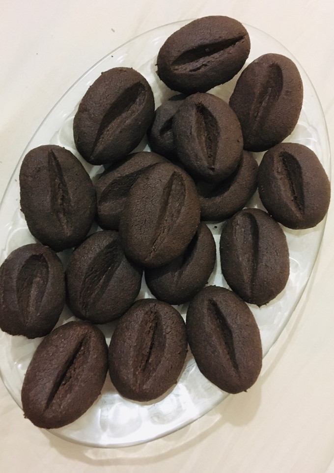 عکسی از دستور شیرینی دانه قهوه☕️