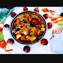 Tasty masaledar Kathiyawadi undhiyu A picture of Tasty masaledar Kathiyawadi undhiyu.