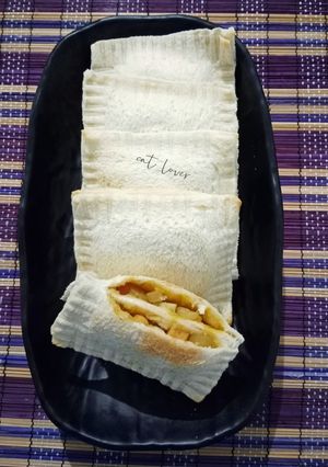 Foto resep Roti Panggang Isi Kari Jepang